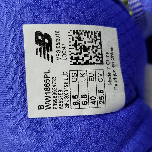 NEW BALANCE 1865 V1 WOMEN SHOES - Picture 9 of 9